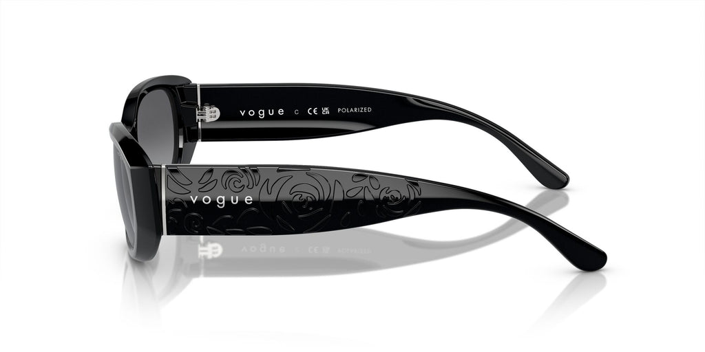Vogue 0VO5525S W44/T3 52 Black/ Polarised Grey Gradient 52 / Polycarbonate / Nylon / Nylon