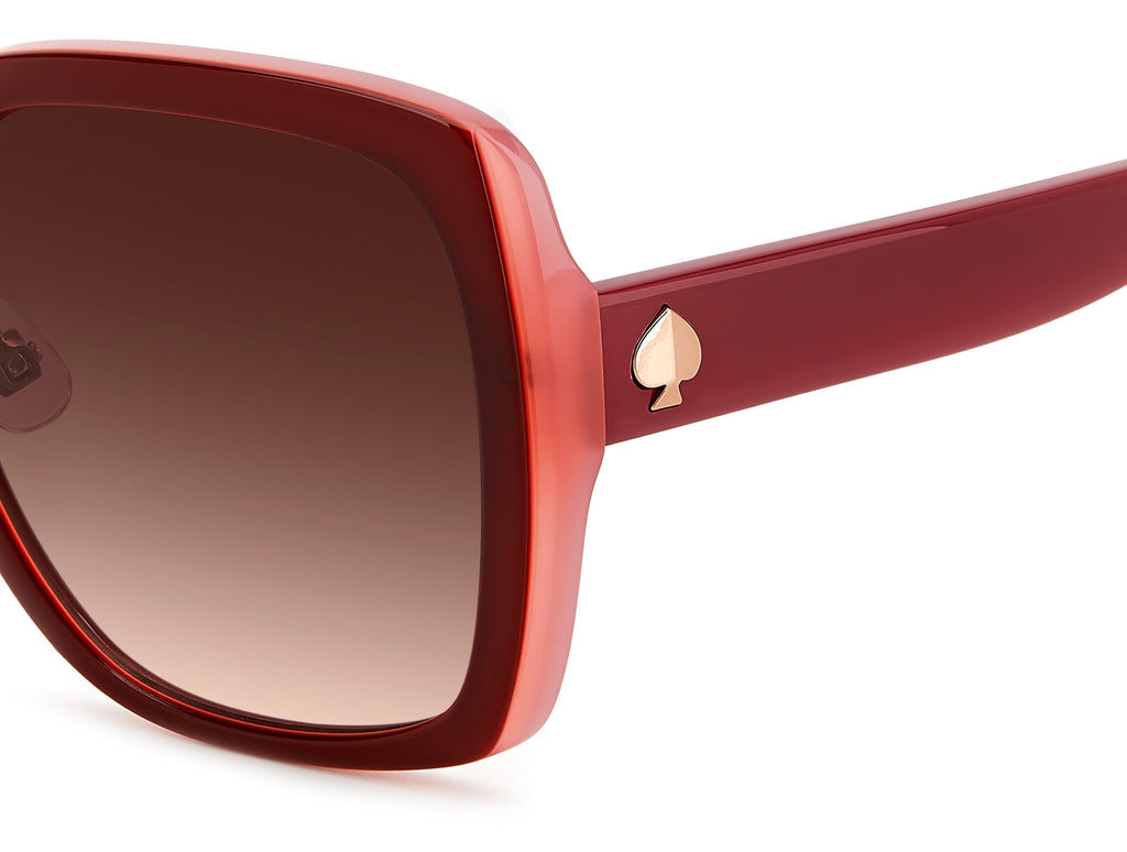 Kate Spade Kimber/G/S 205498 Red/ Pink Doubleshade 56 / Plastic / Acetate