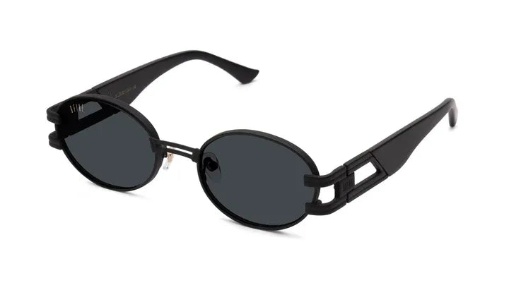 9FIVE STJAMES-GUN, Black Gold - Blue Star Eyewear