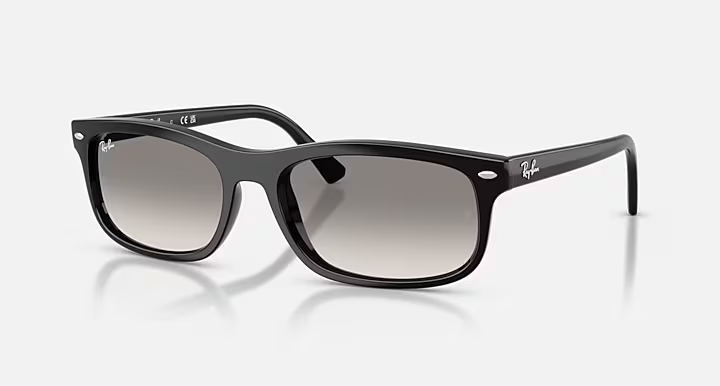 Ray-Ban 0RB22249013260 Black/ Clear Gradient Grey