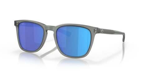 Costa del Mar Sullivan 06S2002 200201 52 Matte Gray Crystal / Blue Mirror 52 / Lightwave Glass / Acetate / Acetate