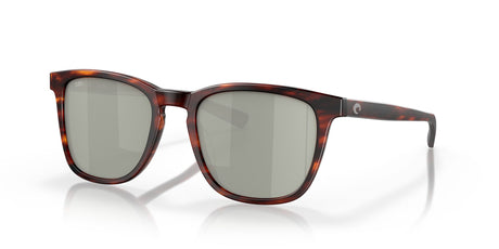Costa del Mar Sullivan 06S2002 200207 52 Matte Tortoise / Gray Silver Mirror 52 / Crystal / Plastic
