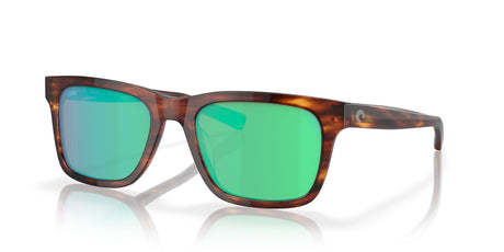 Costa del Mar Tybee 06S2003 200306 52 Tortoise / Green Lens Mirror 52 / Crystal / Plastic