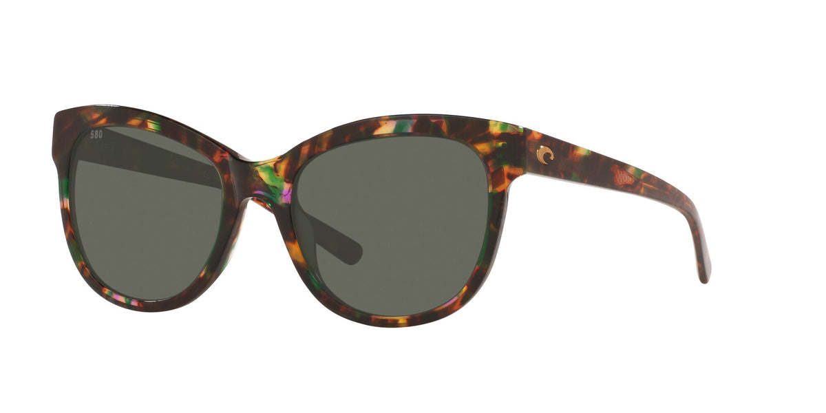 Costa del Mar Bimini 06S2004 200404 54 Shiny Abalone / Gray 54 / Crystal / Plastic
