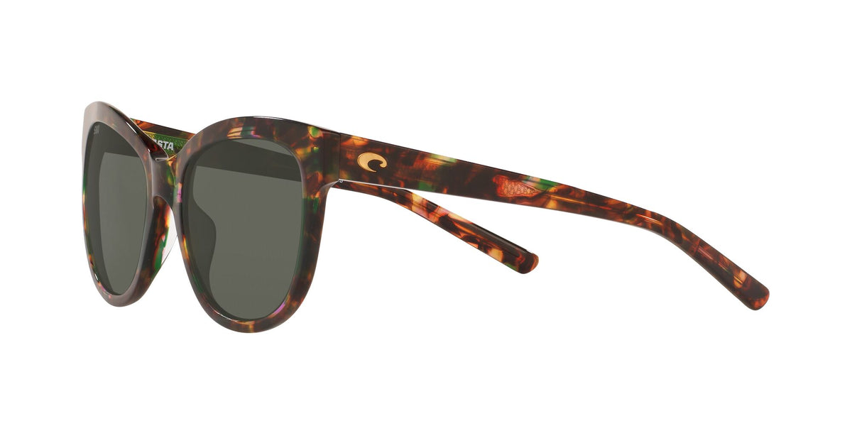 Costa del Mar Bimini 06S2004 200404 54 Shiny Abalone / Gray 54 / Crystal / Plastic