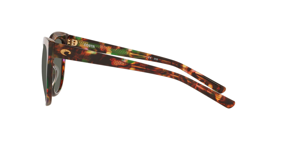 Costa del Mar Bimini 06S2004 200404 54 Shiny Abalone / Gray 54 / Crystal / Plastic