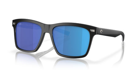 Costa del Mar Aransas 06S2005 200502 58 Matte Black / Blue Mirror 58 / Crystal / Plastic