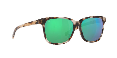 Costa del Mar May 06S2009 200910 57 Shiny Tiger Cowrie / Green Lens Mirror 57 / Crystal / Plastic