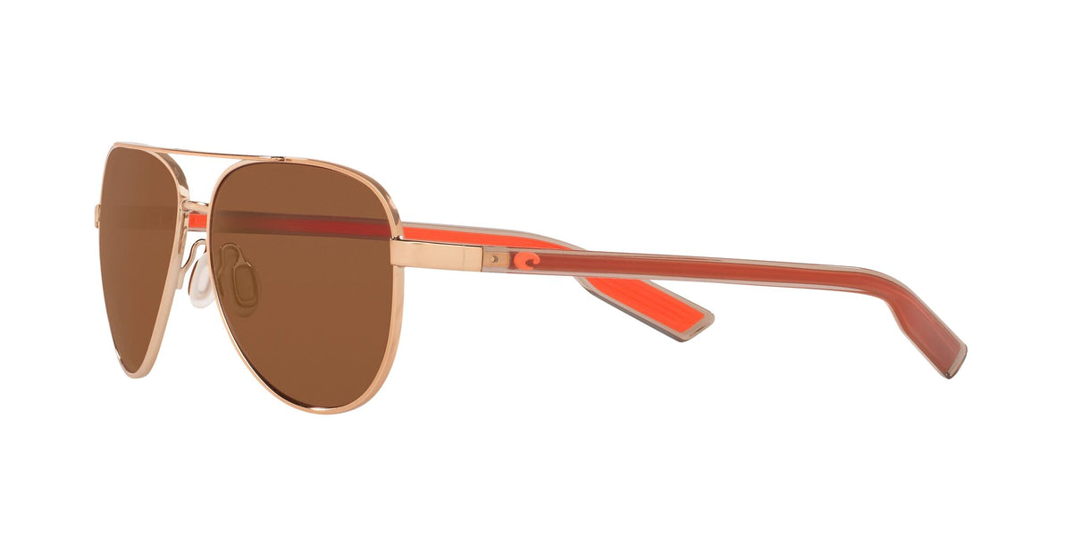 6S 4002 Costa Del Mar Peli Shiny Rose Gold / Copper 57 57 / Crystal / Metal