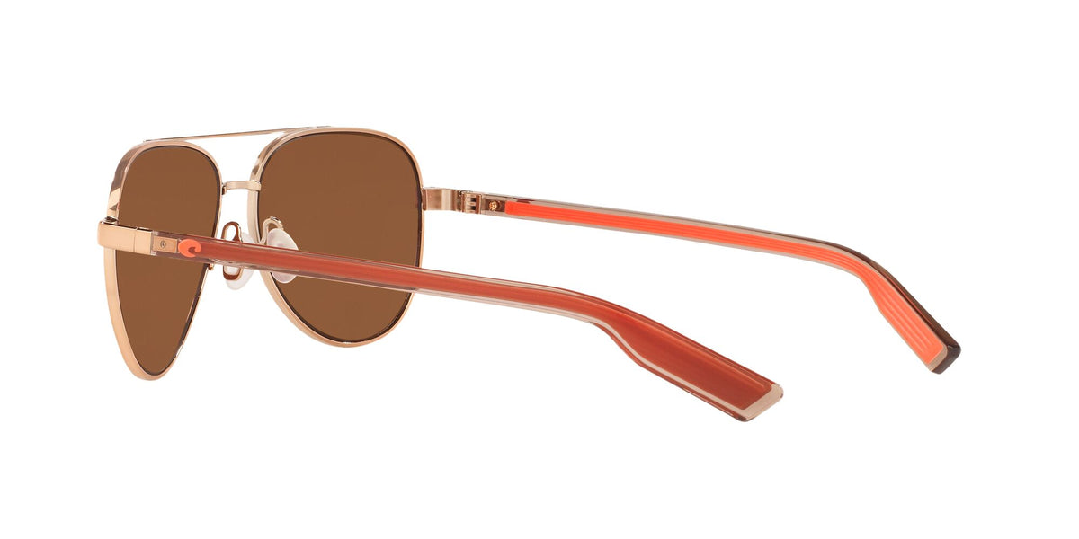 6S 4002 Costa Del Mar Peli Shiny Rose Gold / Copper 57 57 / Crystal / Metal