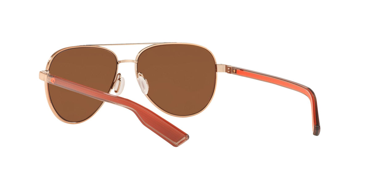 6S 4002 Costa Del Mar Peli Shiny Rose Gold / Copper 57 57 / Crystal / Metal
