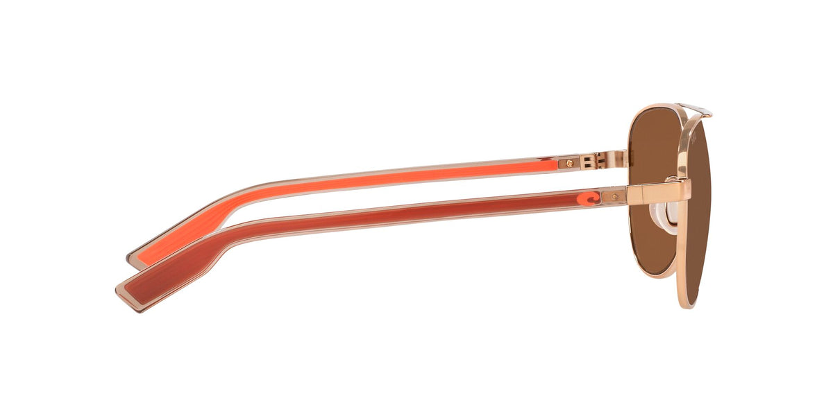 6S 4002 Costa Del Mar Peli Shiny Rose Gold / Copper 57 57 / Crystal / Metal