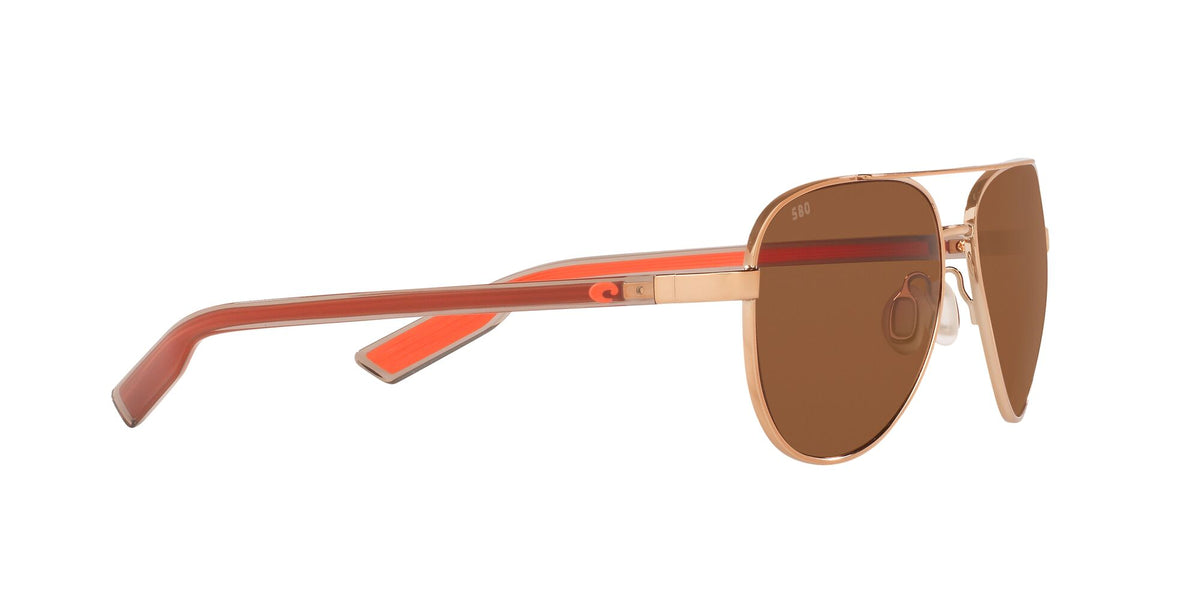 6S 4002 Costa Del Mar Peli Shiny Rose Gold / Copper 57 57 / Crystal / Metal