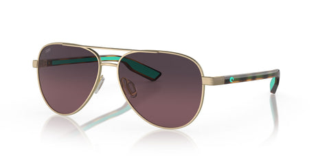 Costa del Mar Peli 06S4002 400226 57 Brushed Gold / Rose Gradient 57 / Lightwave Glass / Metal / Molded