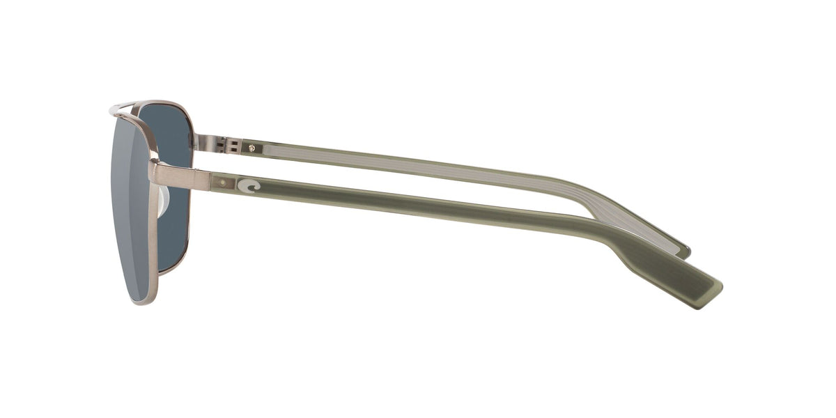 Costa del Mar Wader 06S4003 400318 58 Brushed Gunmetal / Gray Silver Mirror 58 / Plastic / Metal
