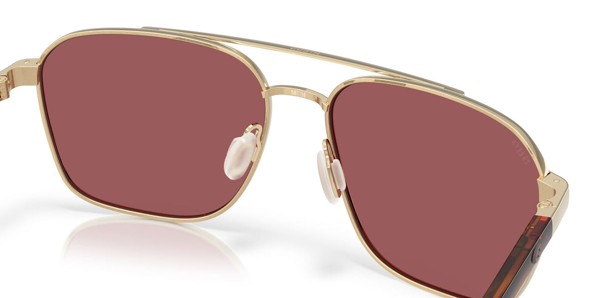 Costa Del Mar Wader 6S4003 400326 58 Gold / Gold Mirror 580g