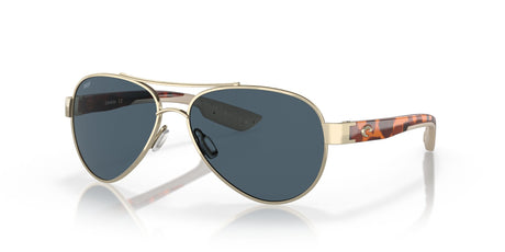 Costa del Mar Loreto 06S4006 400604 56 Rose Gold / Gray 56 / Polycarbonate / Metal / Injected