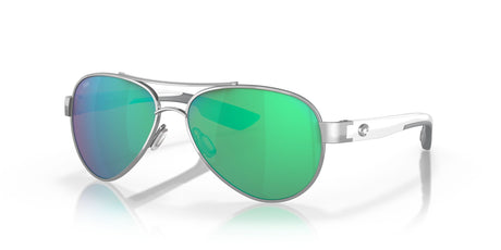 Costa del Mar Loreto 06S4006 400615 56 Palladium / Green Lens Mirror 56 / Lightwave Glass / Metal / Injected