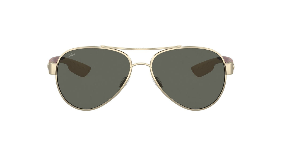 Costa Del Mar Loreto 64 Rose Gold / Polarised In Gray 580G - Blue Star Eyewear