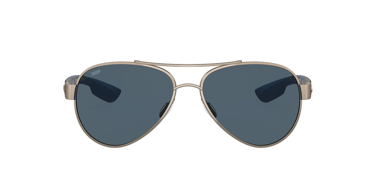 Costa del Mar Loreto 06S4006 400633 56 Golden Pearl / Gray - Blue Star Eyewear