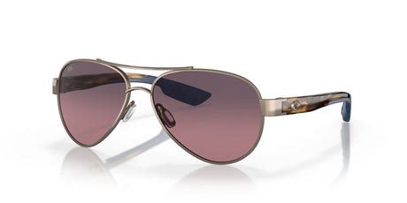 Costa del Mar Loreto 06S4006 400635 56 Golden Pearl / Rose Gradient 56 / Lightwave Glass / Metal / Injected