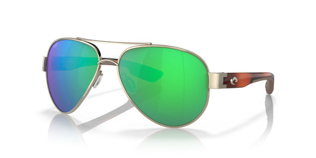 Costa Del Mar South Point 84 Rose Gold / Polarised In Green Mirror 580P 59 / Plastic / Metal