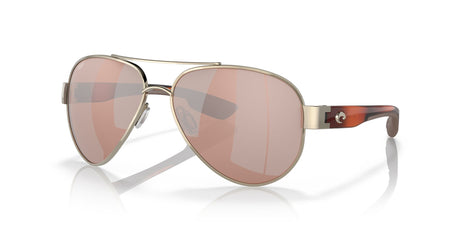 Costa del Mar South Point 06S4010 401014 59 Rose Gold / Copper Silver Mirror 59 / Plastic / Metal