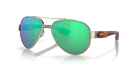 Costa del Mar South Point 06S4010 401024 59 Rose Gold / Green Lens Mirror 59 / Crystal / Metal