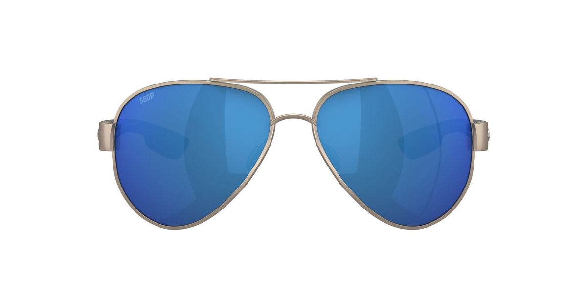 Costa del Mar South Point 06S4010 401037 59 Golden Pearl / Blue Mirror - Blue Star Eyewear