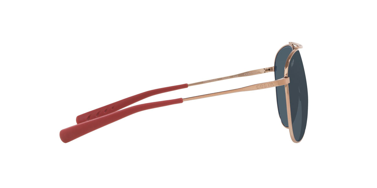 Costa Del Mar Cook 164 Rose Gold / Polarised In Gray 580P 60 / Plastic / Titanium