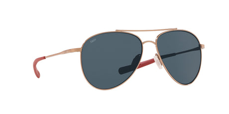 Costa Del Mar Cook 164 Rose Gold / Polarised In Gray 580P 60 / Plastic / Titanium