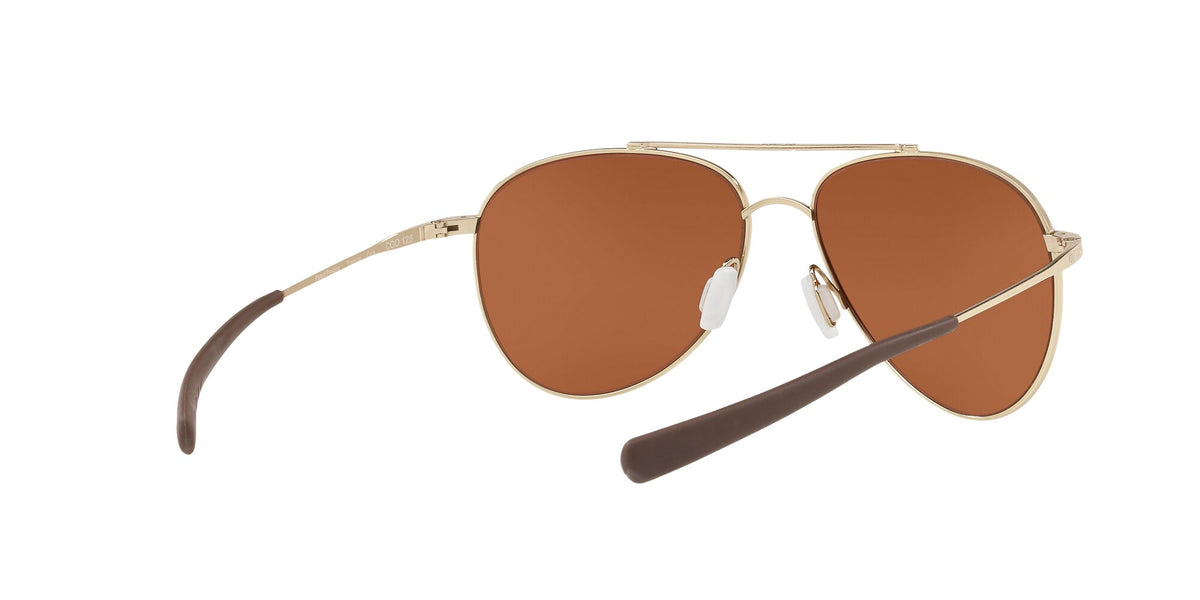 Costa Del Mar Cook 126 Gold / Polarised In Green Mirror 580P 60 / Plastic / Titanium