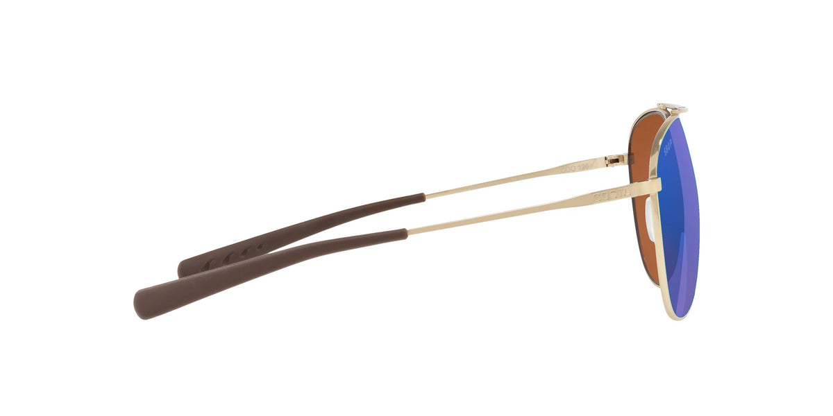 Costa Del Mar Cook 126 Gold / Polarised In Green Mirror 580P 60 / Plastic / Titanium