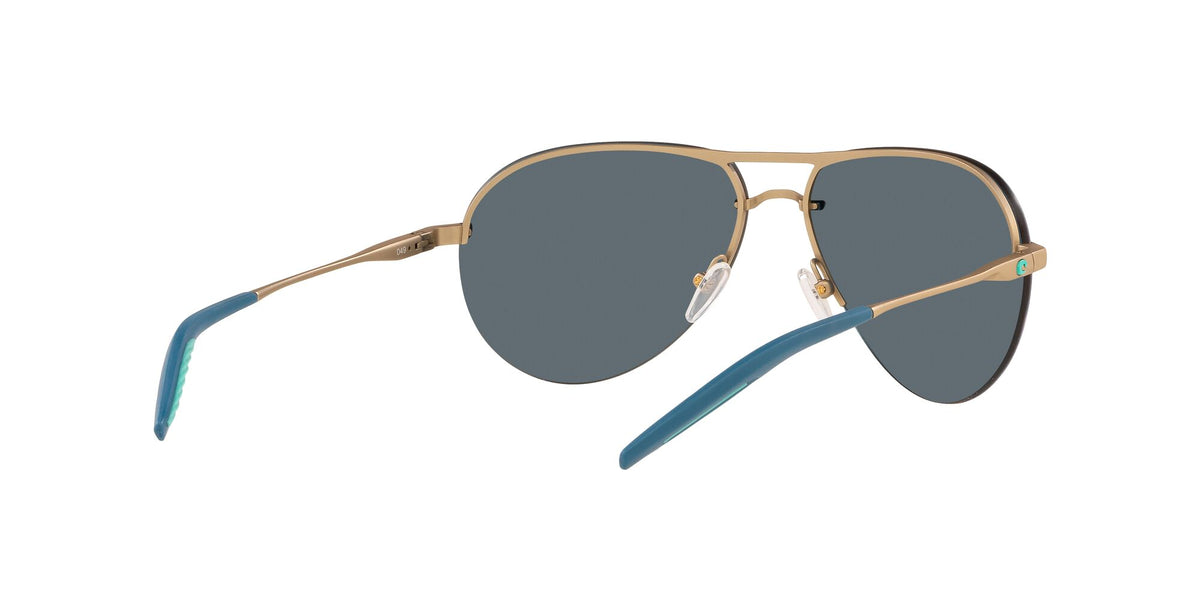 Costa del Mar Helo 06S6006 600608 61 Matte Champagne / Blue Mirror 61 / Plastic / Titanium