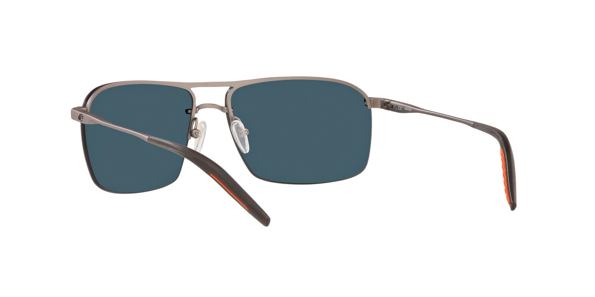 Costa del Mar Skimmer 06S6008 600805 62 Matte Silver / Blue Mirror 62 / Plastic / Titanium