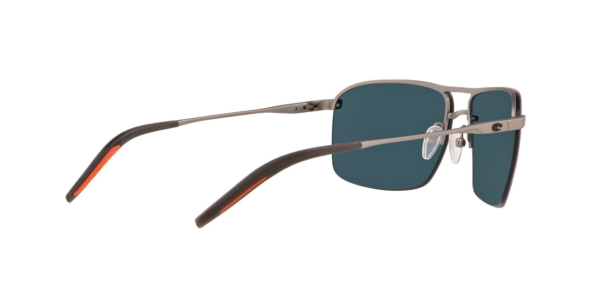 Costa del Mar Skimmer 06S6008 600805 62 Matte Silver / Blue Mirror 62 / Plastic / Titanium
