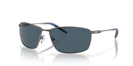 Costa del Mar Turret 06S6009 600901 63 Matte Dark Gunmetal / Gray 63 / Plastic / Titanium