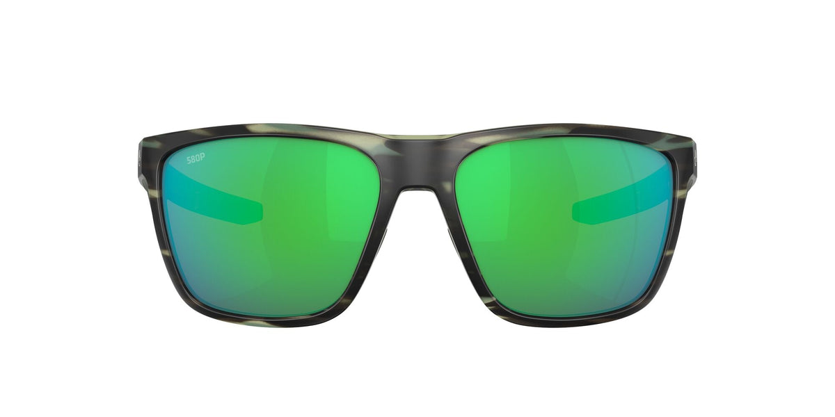 Costa Del Mar Ferg 253 Matte Reef / Polarised In Green Mirror 580P - Blue Star Eyewear