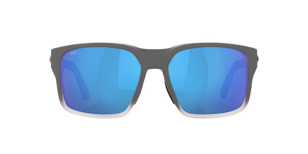 Costa Del Mar Tailwalker 277 Matte Fog Gray / Polarised In Blue Mirror 580G 56 / Crystal / Plastic