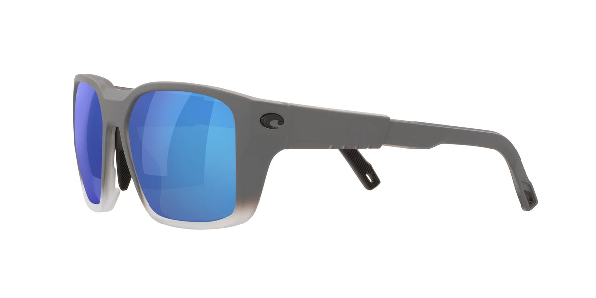 Costa Del Mar Tailwalker 277 Matte Fog Gray / Polarised In Blue Mirror 580G 56 / Crystal / Plastic