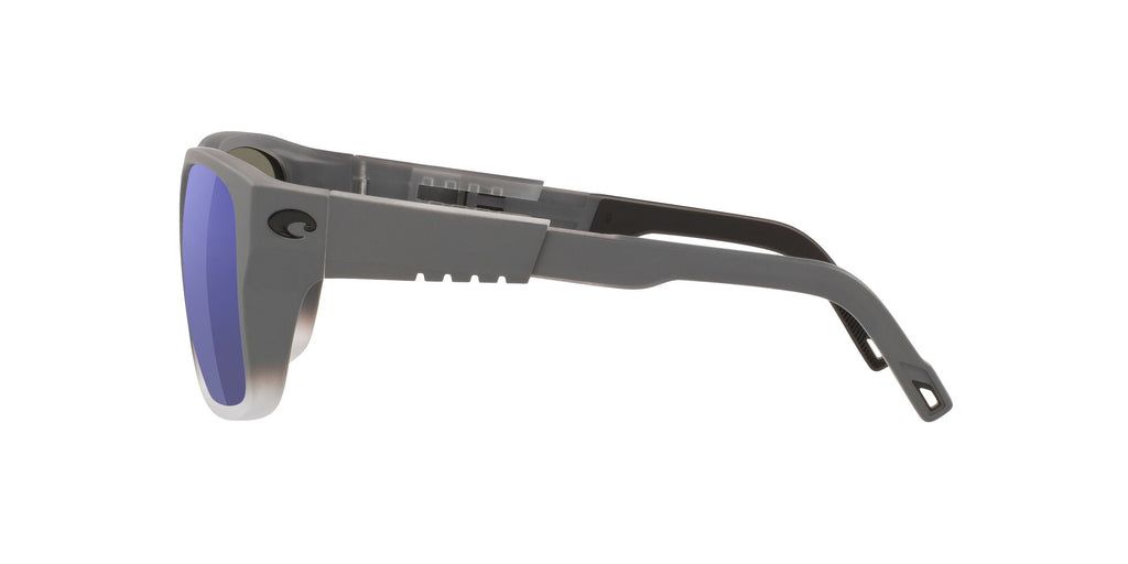 Costa Del Mar Tailwalker 277 Matte Fog Gray / Polarised In Blue Mirror 580G 56 / Crystal / Plastic