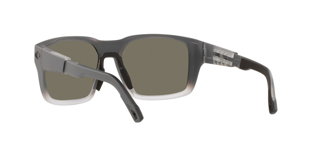 Costa Del Mar Tailwalker 277 Matte Fog Gray / Polarised In Blue Mirror 580G 56 / Crystal / Plastic