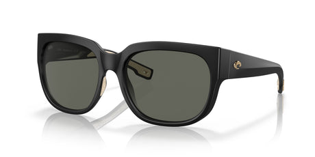 Costa del Mar Waterwoman 2 06S9004 900402 58 Matte Black / Gray 58 / Lightwave Glass / Injected / Injected