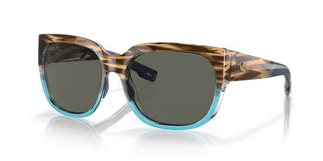 Costa Del Mar Waterwoman 2 251 Shiny Wahoo / Polarised In Gray 580G 58 / Crystal / Plastic
