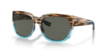 Costa Del Mar Waterwoman 2 251 Shiny Wahoo / Polarised In Gray 580G 58 / Crystal / Plastic