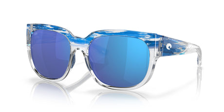 Costa Del Mar Waterwoman 2 406 Shiny American Sky / Polarised In Blue Mirror 580G 58 / Crystal / Plastic