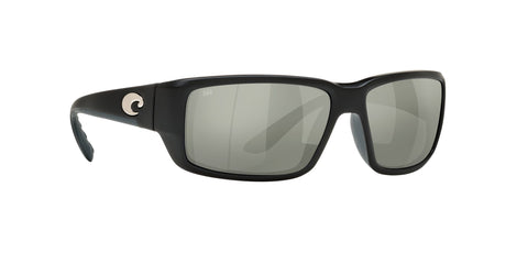 6S 9006F Costa Del Mar Fantail Omnifit Matte Black / Gray Silver Mirror 60 60 / Crystal / Plastic