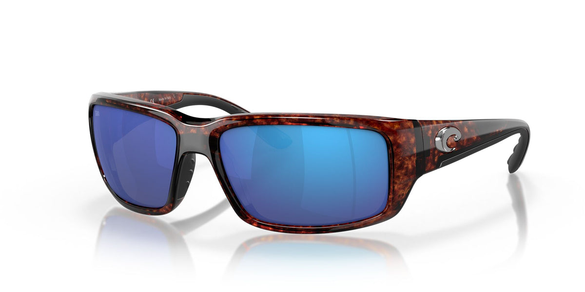Costa del Mar Fantail 06S9006 900633 59 Tortoise / Blue Mirror 59 / Lightwave Glass / Injected / Molded