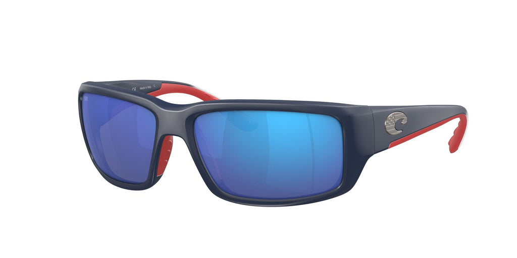 Costa Del Mar Fantail 409 Matte Freedom Fade / Polarised In Blue Mirror 580G 59 / Crystal / Plastic