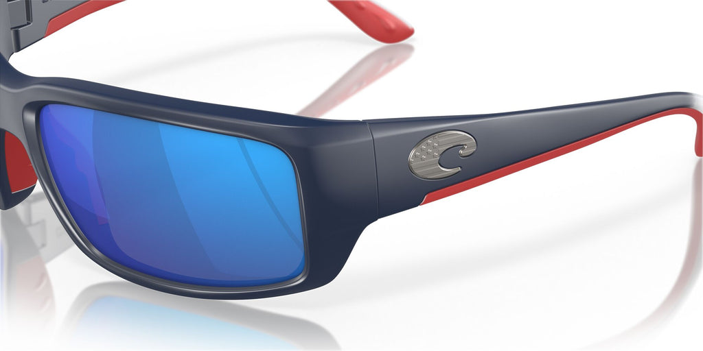 Costa Del Mar Fantail 409 Matte Freedom Fade / Polarised In Blue Mirror 580G 59 / Crystal / Plastic